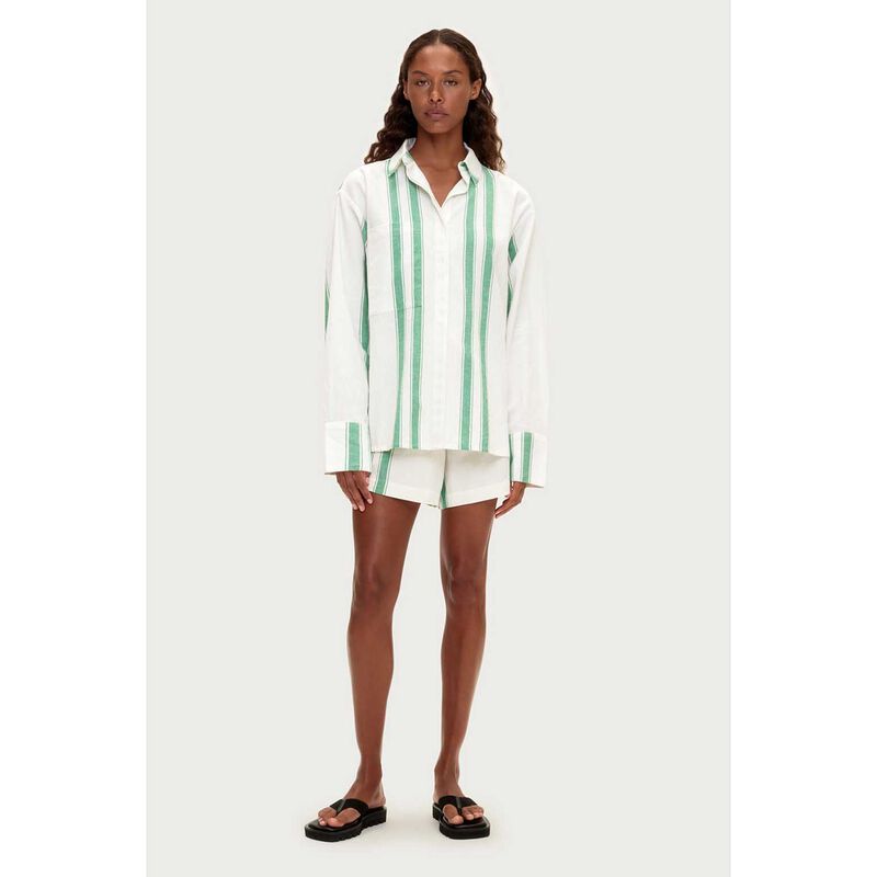 Zulu & Zephyr Cotton Linen Shirt image number 2